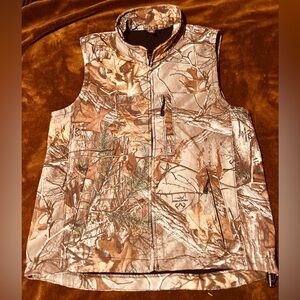 Berne Medium soft shell men’s vest. Camo!